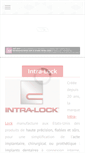 Mobile Screenshot of intra-lock.fr